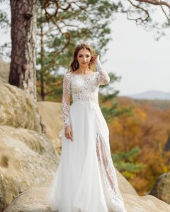 White Bridal Wedding Gown